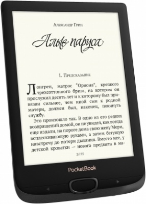 PocketBook 616 Basic Lux 2 Черный
