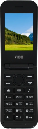 Кнопочный телефон AOC A285 черный