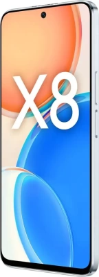 Смартфон HONOR X8 6GB/128GB Титановый серебристый