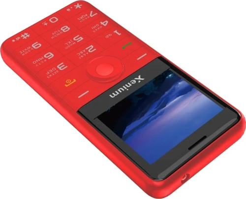 Кнопочный телефон Xenium X700 красный