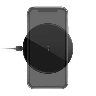 Беспроводное зарядное устройство ZMI WTX10 LevPower X Wireless Charging Pad with 18W Черный с адаптером