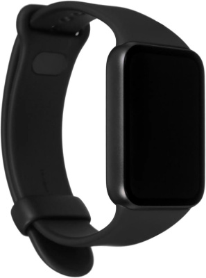 Фитнес-браслет Xiaomi Smart Band 10 Pro M2552B Международная версия,черный, с черным силиконовым ремешком