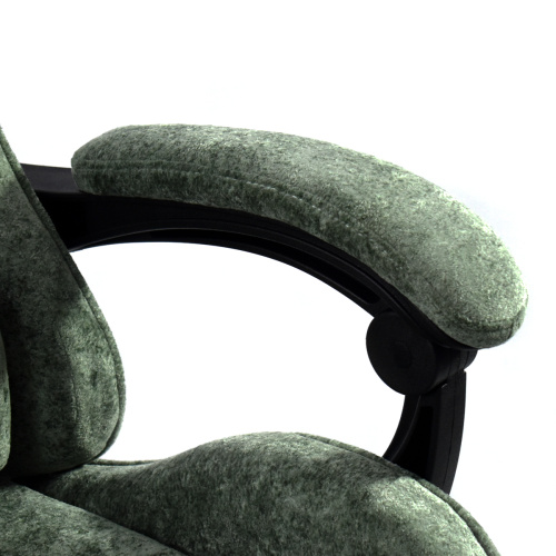 Игровое геймерское кресло Calviano ASTI ULTIMATO Green fabric