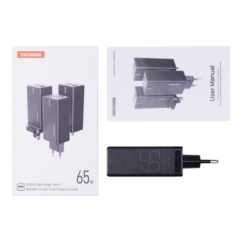 Сетевое зарядное устройства Doogee 65W GaN Fast Charger