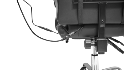 Игровое геймерское кресло Calviano Avanti ULTIMATO Черный с подножкой