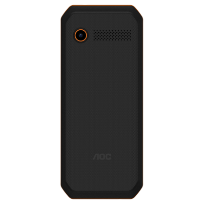 Кнопочный телефон AOC A248 черный-оранжевый