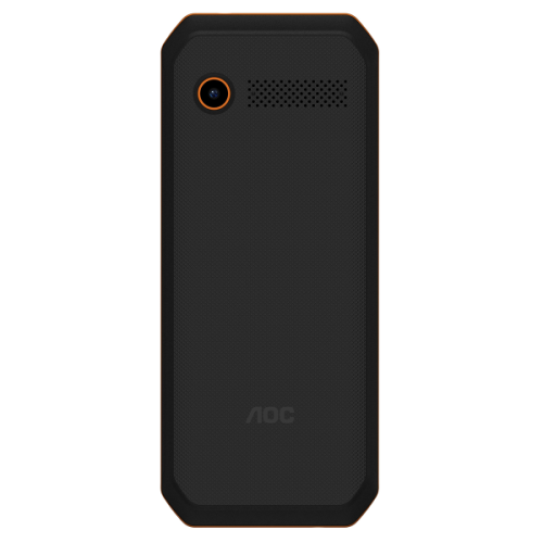 Кнопочный телефон AOC A248 черный-оранжевый
