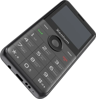 Кнопочный телефон Xenium X700 черный