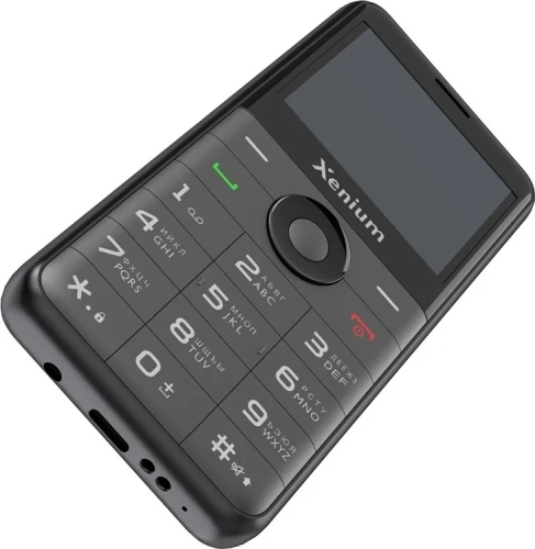 Кнопочный телефон Xenium X700 черный