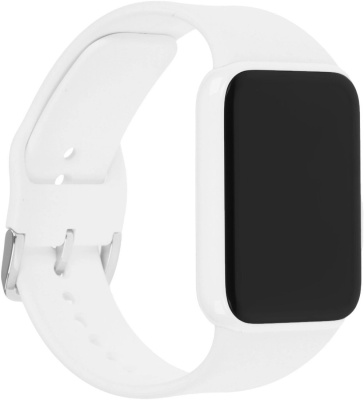 Фитнес-браслет Xiaomi Smart Band 10 Pro M2552B Международная версия,белая керамика, с белым силиконовым ремешком