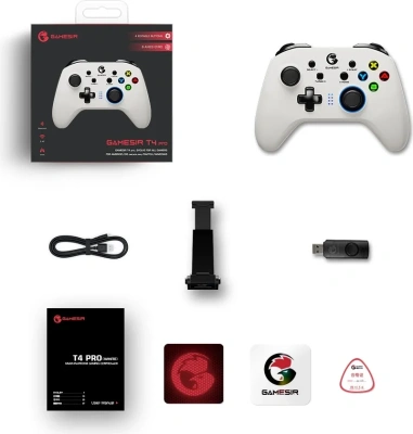Геймпад GameSir T4 Pro Белый