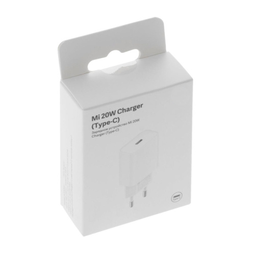 Сетевое зарядное Xiaomi Mi 20W Charger AD201EU Международная Версия