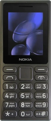 Телефон Nokia 108 Dual SIM TA-1627 черный