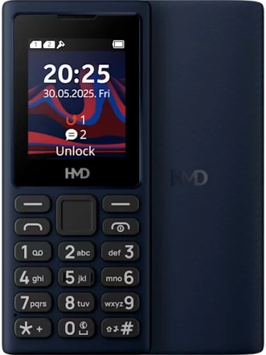 Кнопочный телефон HMD 101 4G (2025) Dual SIM TA-1735 темно-синий