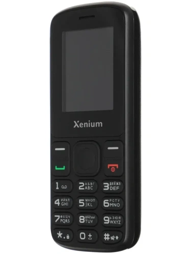 Кнопочный телефон Xenium X160 черный