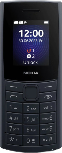 Кнопочный телефон Nokia 110 4G TA-1543 темно-синий