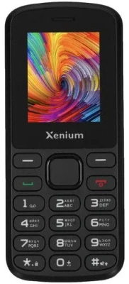 Кнопочный телефон Xenium X170 черный