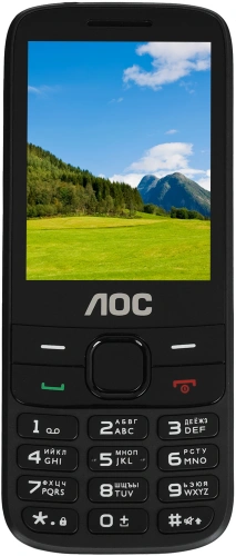 Кнопочный телефон AOC A280 черный 